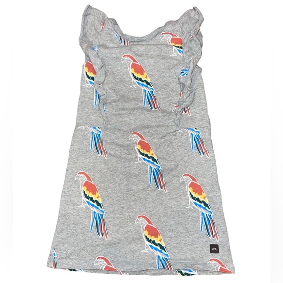 Tea Collection Macaw Ruffle Dress - Picture 3 of 3